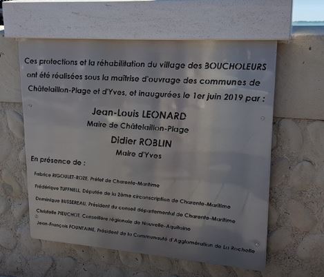 Inauguration des Boucholeurs 01-06-2019